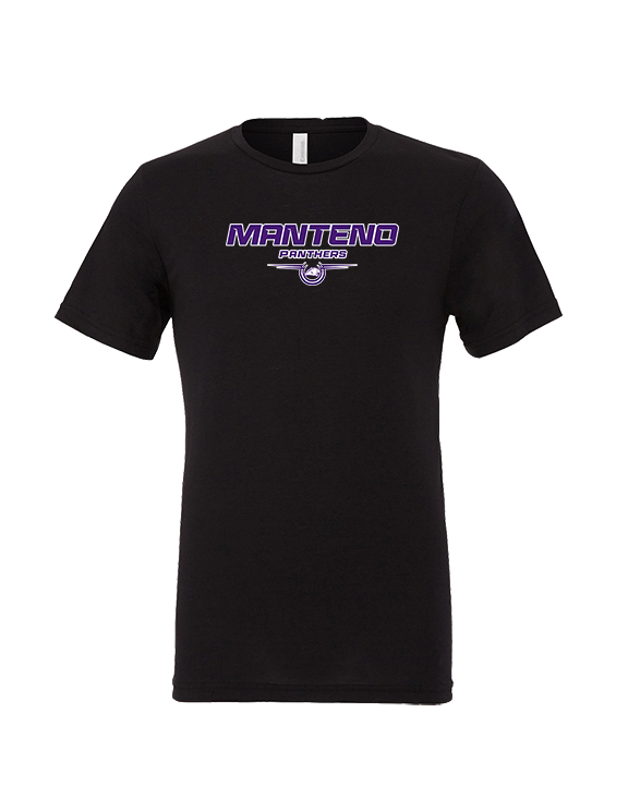 Manteno HS Softball Design - Tri-Blend Shirt