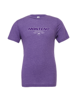 Manteno HS Softball Design - Tri-Blend Shirt