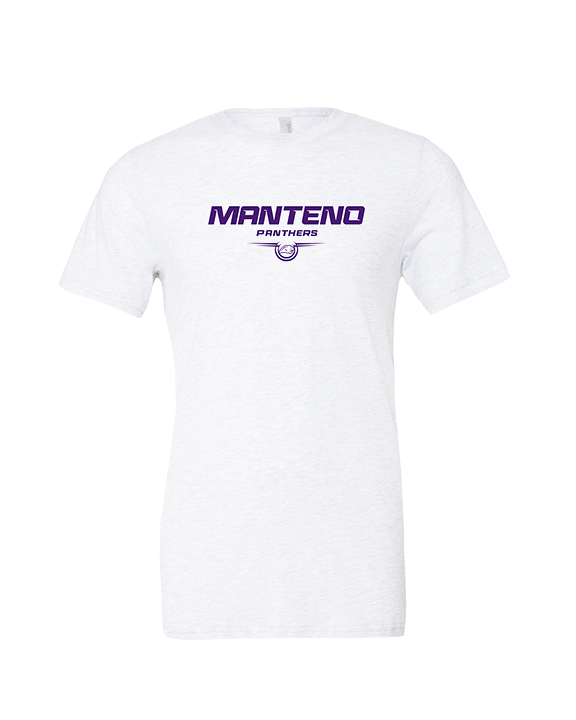 Manteno HS Softball Design - Tri-Blend Shirt