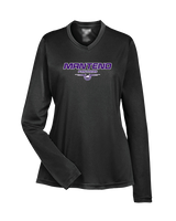 Manteno HS Softball Design - Womens Performance Longsleeve