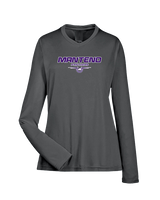 Manteno HS Softball Design - Womens Performance Longsleeve