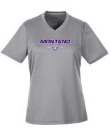 Manteno HS Softball Design - Womens Performance Shirt