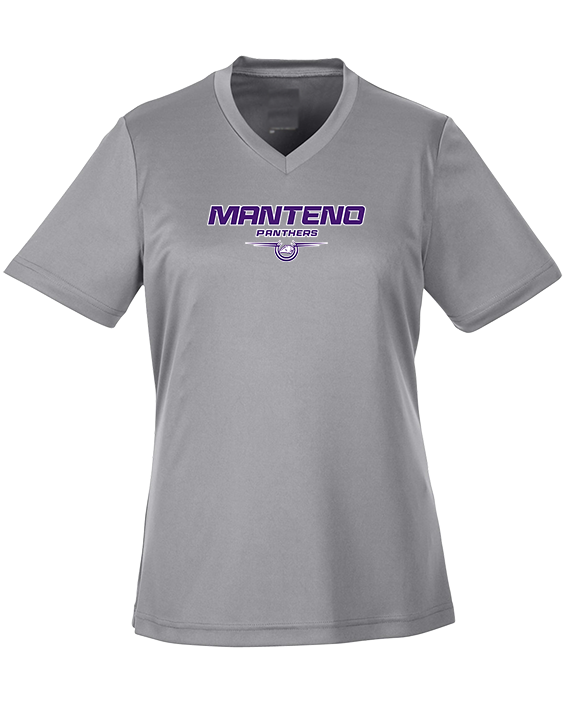 Manteno HS Softball Design - Womens Performance Shirt