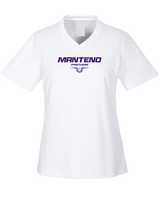 Manteno HS Softball Design - Womens Performance Shirt