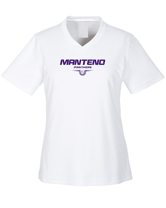 Manteno HS Softball Design - Womens Performance Shirt