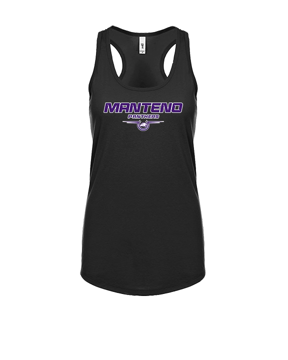 Manteno HS Softball Design - Womens Tank Top