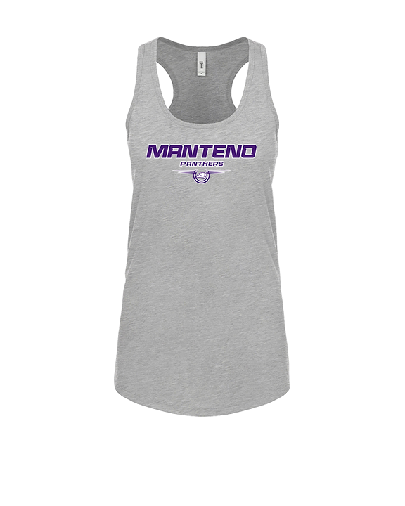 Manteno HS Softball Design - Womens Tank Top