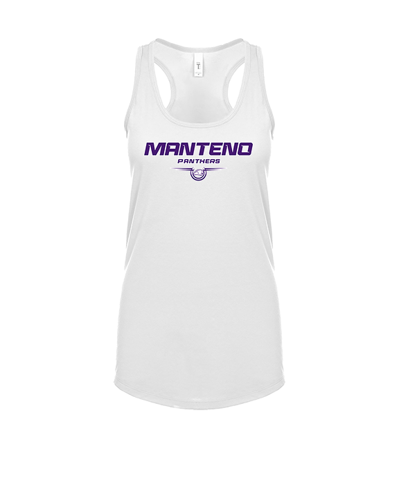 Manteno HS Softball Design - Womens Tank Top