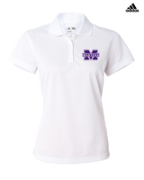 Manteno HS Softball Logo M - Adidas Womens Polo