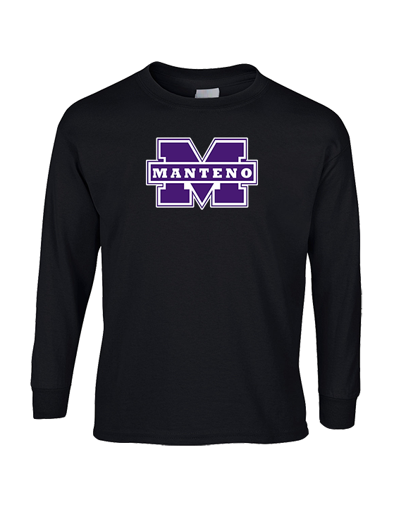 Manteno HS Softball Logo M - Cotton Longsleeve