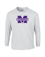 Manteno HS Softball Logo M - Cotton Longsleeve