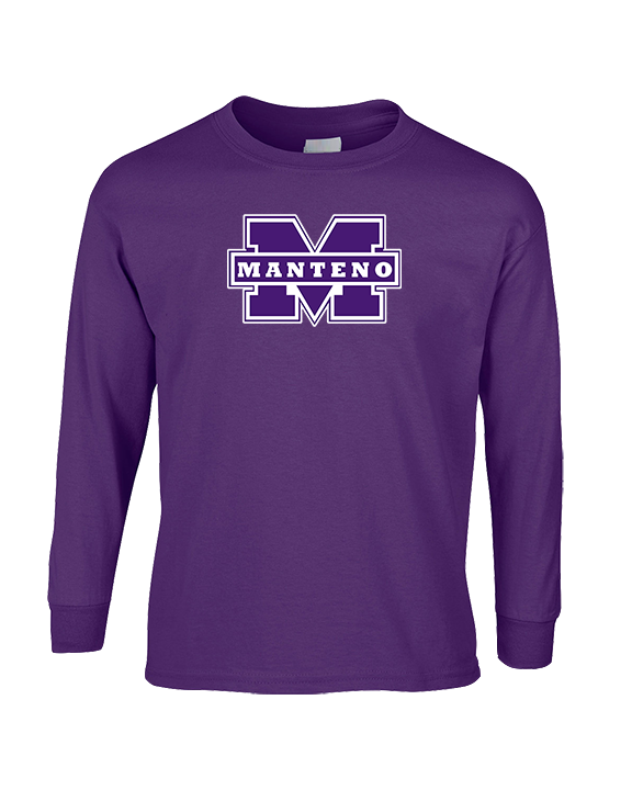 Manteno HS Softball Logo M - Cotton Longsleeve