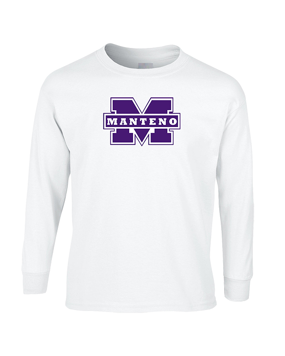 Manteno HS Softball Logo M - Cotton Longsleeve