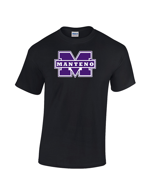 Manteno HS Softball Logo M - Cotton T-Shirt