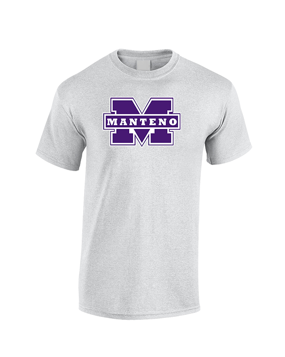 Manteno HS Softball Logo M - Cotton T-Shirt