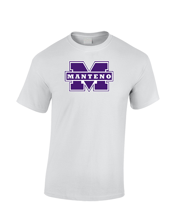 Manteno HS Softball Logo M - Cotton T-Shirt