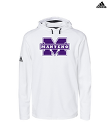 Manteno HS Softball Logo M - Mens Adidas Hoodie