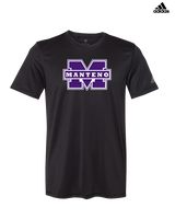 Manteno HS Softball Logo M - Mens Adidas Performance Shirt