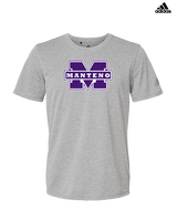 Manteno HS Softball Logo M - Mens Adidas Performance Shirt