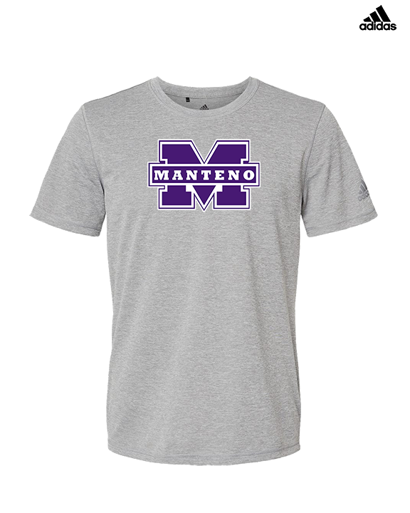 Manteno HS Softball Logo M - Mens Adidas Performance Shirt