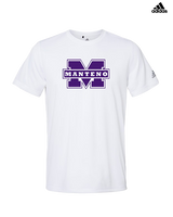 Manteno HS Softball Logo M - Mens Adidas Performance Shirt