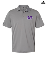 Manteno HS Softball Logo M - Mens Adidas Polo