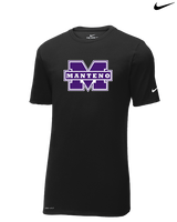 Manteno HS Softball Logo M - Mens Nike Cotton Poly Tee