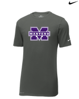 Manteno HS Softball Logo M - Mens Nike Cotton Poly Tee