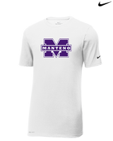 Manteno HS Softball Logo M - Mens Nike Cotton Poly Tee