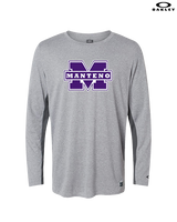 Manteno HS Softball Logo M - Mens Oakley Longsleeve