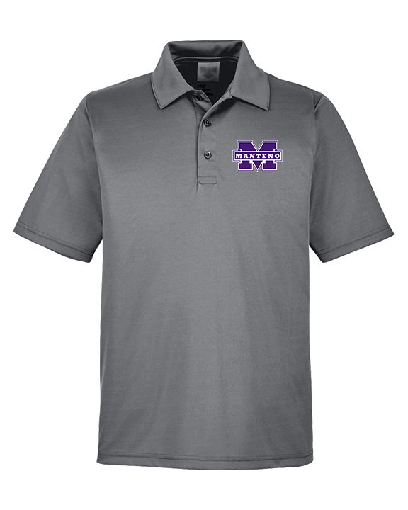 Manteno HS Softball Logo M - Mens Polo