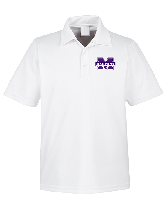 Manteno HS Softball Logo M - Mens Polo