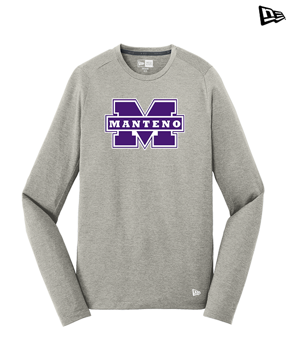 Manteno HS Softball Logo M - New Era Performance Long Sleeve