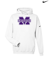 Manteno HS Softball Logo M - Nike Club Fleece Hoodie