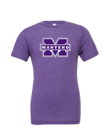 Manteno HS Softball Logo M - Tri-Blend Shirt