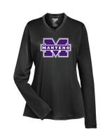 Manteno HS Softball Logo M - Womens Performance Longsleeve