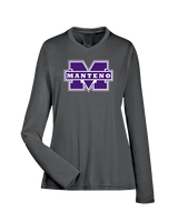 Manteno HS Softball Logo M - Womens Performance Longsleeve