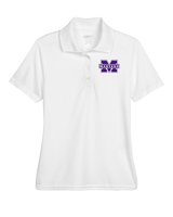 Manteno HS Softball Logo M - Womens Polo