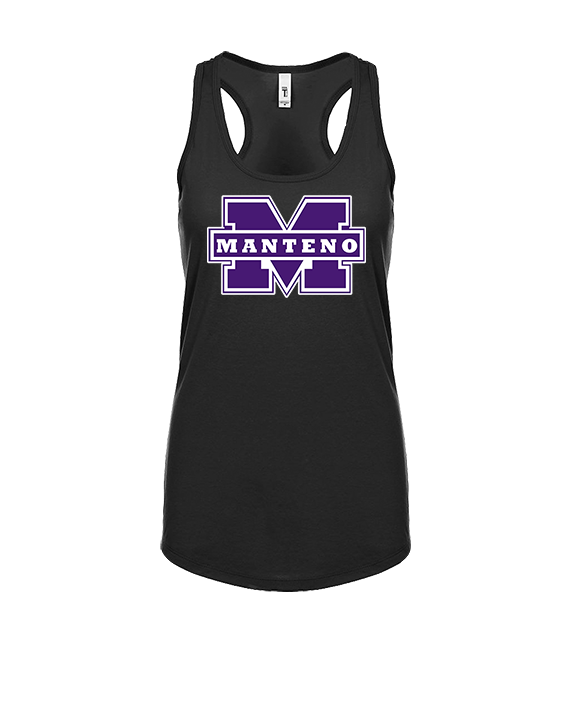 Manteno HS Softball Logo M - Womens Tank Top