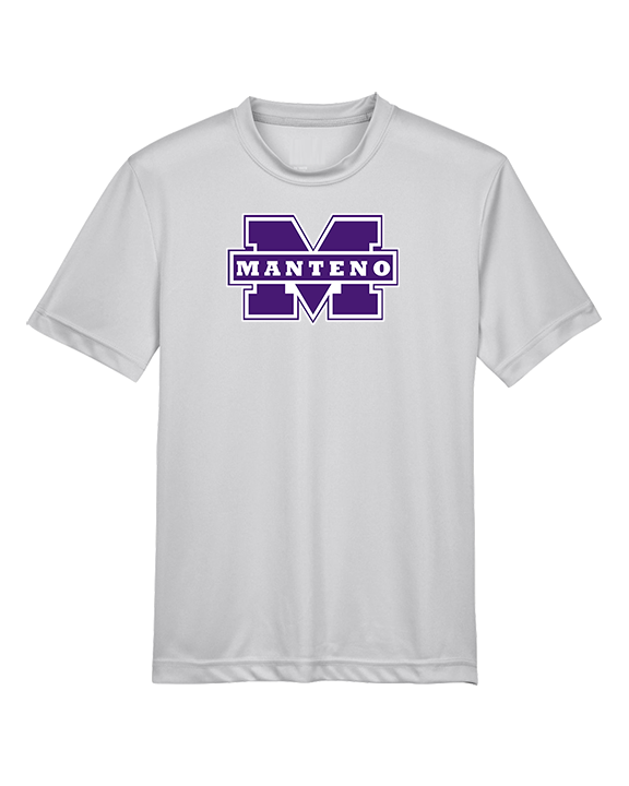 Manteno HS Softball Logo M - Youth Performance Shirt