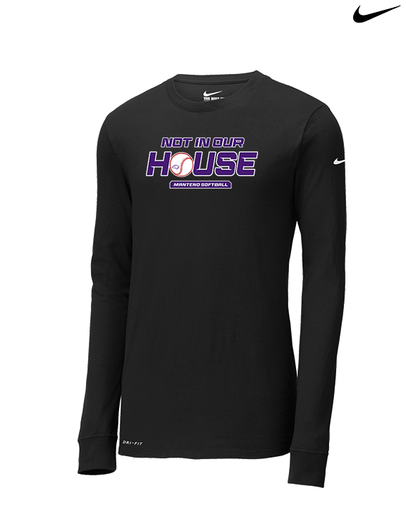 Manteno HS Softball NIOH - Mens Nike Longsleeve