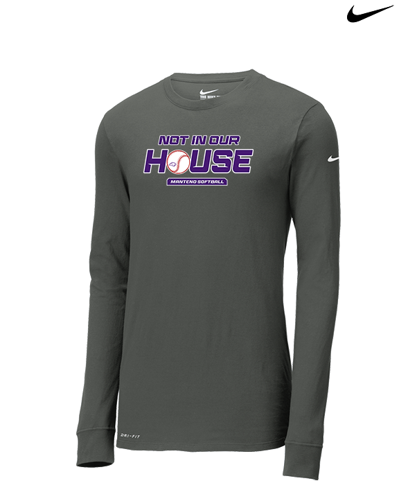 Manteno HS Softball NIOH - Mens Nike Longsleeve