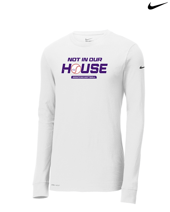 Manteno HS Softball NIOH - Mens Nike Longsleeve