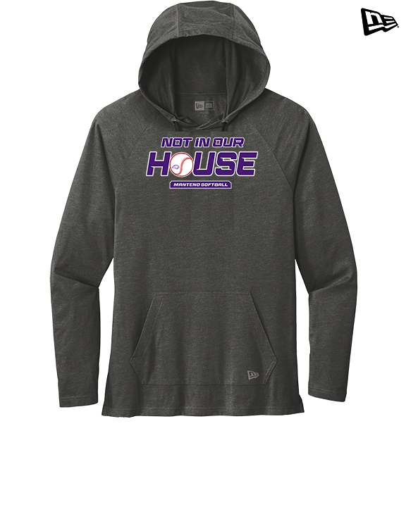 Manteno HS Softball NIOH - New Era Tri-Blend Hoodie