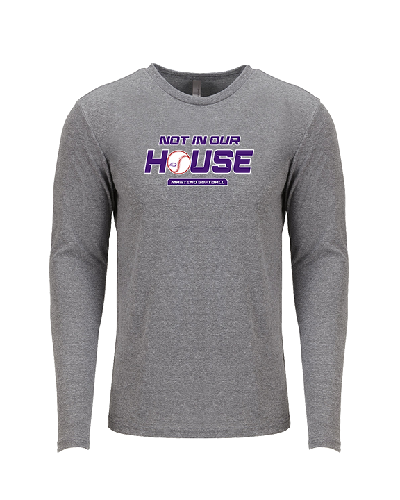 Manteno HS Softball NIOH - Tri-Blend Long Sleeve