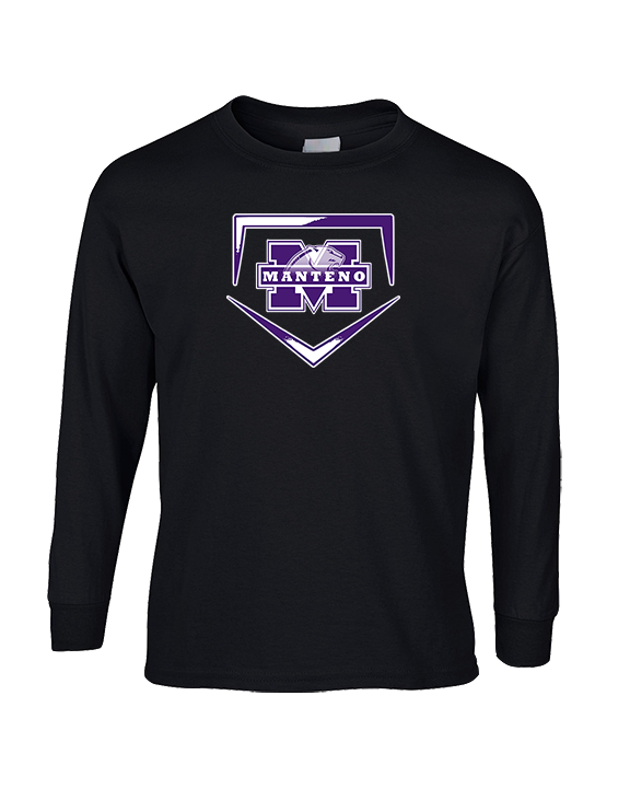 Manteno HS Softball Plate - Cotton Longsleeve