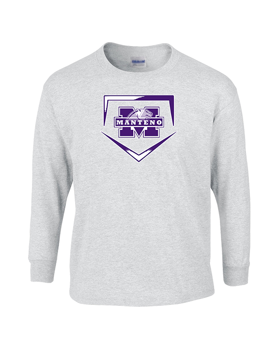 Manteno HS Softball Plate - Cotton Longsleeve