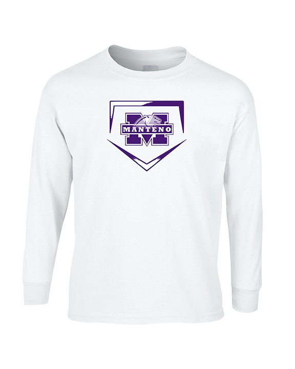 Manteno HS Softball Plate - Cotton Longsleeve