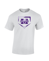 Manteno HS Softball Plate - Cotton T-Shirt