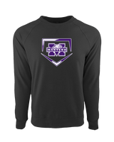 Manteno HS Softball Plate - Crewneck Sweatshirt